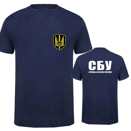 New Fashion Summer New Spetsnaz Ukraine Special Forces Alpha Group Military T-Shirt Print T Shirt Men
