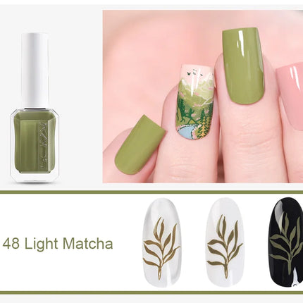 11ml 24 Colors Nail Stamping Polish Gold Silver Nail Art Varnish for Stamping Plate DIY Nail Printing Polish Nail Art Tools
