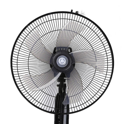 1 Pcs 16 Inch Household Plastic Fan Blade Five Leaves With Nut Cover For Pedestal Fan Table Fanner Accessory