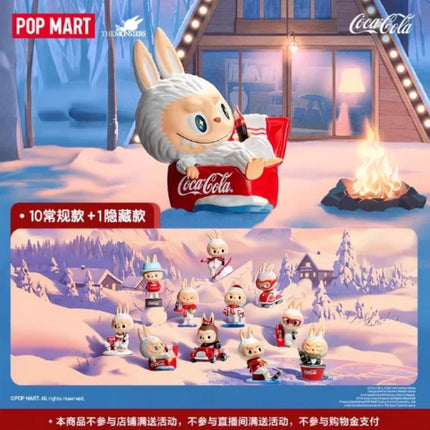 Genuine POPMART Labubu Coca Cola Series Blind Box Kawaii Anime Figure Desktop Decoration Mystery Box  Cute Girls Birthday Gifts