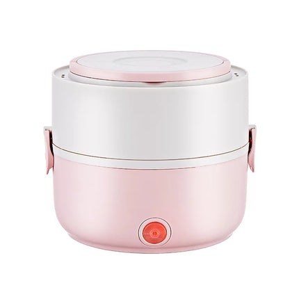 2024 Upgraded Fast Heating Electric Lunch Box Small Multi-functional Insulated Rice Cooker Steamer Portable Electric Lunch Box