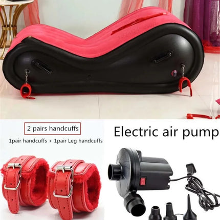 Inflatable Sexy Sofa Bed Adult Games Love Chair Living Room Furniture Electric Air Pump Erotic Bondage Gear Sex Toys for Couples