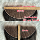 13x6 HD Frontal / Straight / VIRGIN HAIR|20inches
