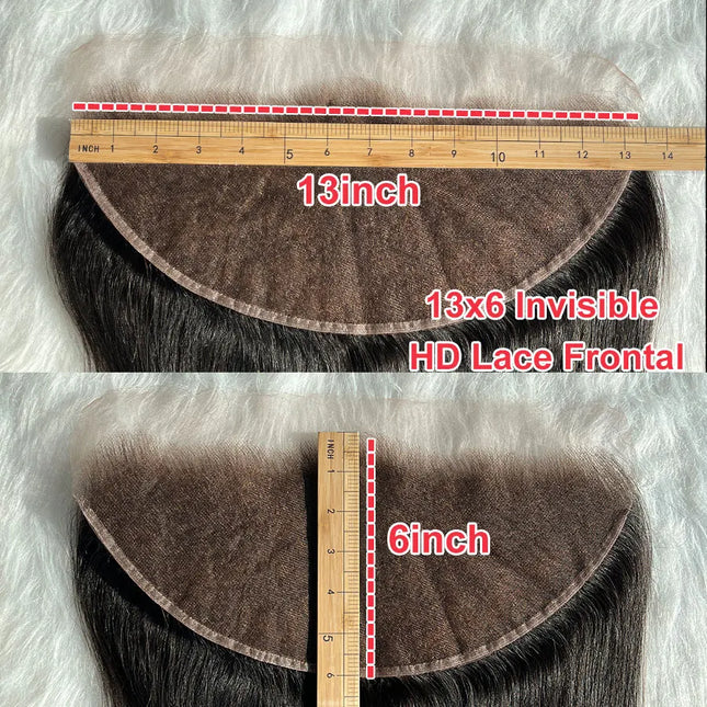 Eva Hair 9x6 HD Lace Closure Invisible Melt Skins 5x5/6x6/7x5 Ultra Thin HD Lace Pre Plucked 13x4/13x6 HD Lace Frontal For Women