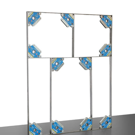 4PCS Hot 12.5KG Magnetic Welding Fixer 45° 90° 135° Multi-angle Magnet Weld Positioner Ferrite Auxiliary Locator Tools