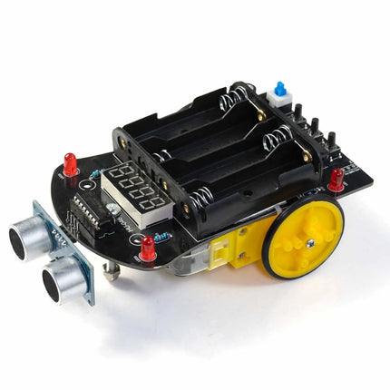 Smart Robot Kits Portable Compact Smart Robot Car R3 Project Kit for Logical Birthday Gifts Mathematics Teaching Aids Hands on