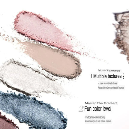 Eunarz's New Four-color Eyeshadow Palette, A Daily Matte, Light Makeup, Pearlescent, And Affordable Beginner's Comprehensive Set