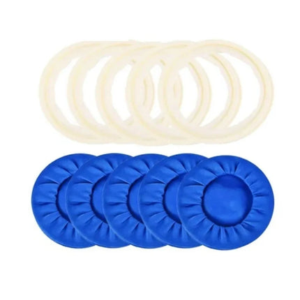 JUMTOP 10Pcs Dental O Shape Disposable Rubber Dam Sterile Mouth Opener Lip Cheek Retractors Dentistry Materials