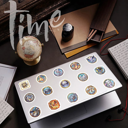 60PCS Kawaii Anime Pokemon Stickers Pikachu Decals DIY for Laptop Luggage Skateboard Phone Cartoon Kid Toy Gift Stickers