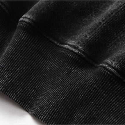 Japanese Jujutsu Kaisen Anime Hooded Washed Hoodie Autumn and Winter New Men's and Women's Loose Versatile Couple Top