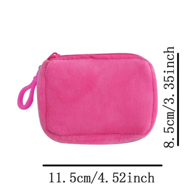 Kawaii Gabby Dollhouse Coin Purse Cute Anime Cat Headset Mini Bag Child Birthday Gifts Keychain Pendant Bags Cartoon Girl Wallet