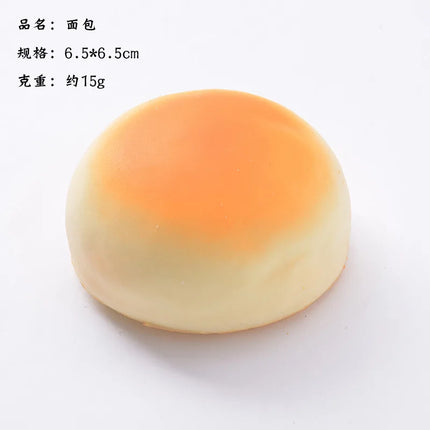 Artificial Bread Pressure Reliever Knead Stress Reliever  toy Fake Food Photography Prop Window Cabinet Model fidget toy gifts