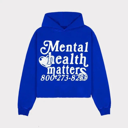 In Stock Ready To Ship European American Retro Hip Hop Punk Street Foam Letter Hoodie Fashion Casual Wear
