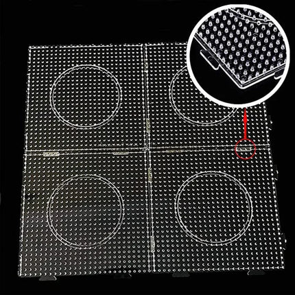 5mm Perler Beads Square Pegboard 3D Puzzle Juguetes for Hama Bead Educational Toys for Children Jigsaw Puzzle Brinquedos