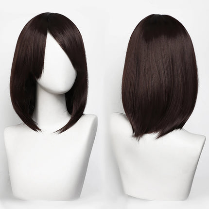 Synthetic Medium Length Cosplay Wig, Adjustable Headband,Multiple colors