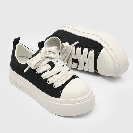 Soft Sole Lace-up Canvas Shoes Outdoor Man Sneakers Hot Sale Mens Casual Shoes Leisure Walk Vulcanize Shoes Skateboard Footwear