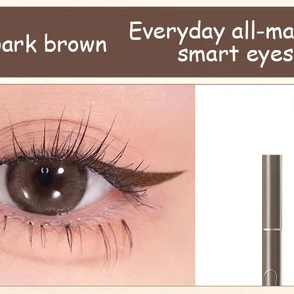 JUDYDOLL Ultra-fine Liquid Eyeliner Skinny Curved Brushwork Long lasting Waterproof Anti Shake Fast Drying Slim Enlarged Eyes