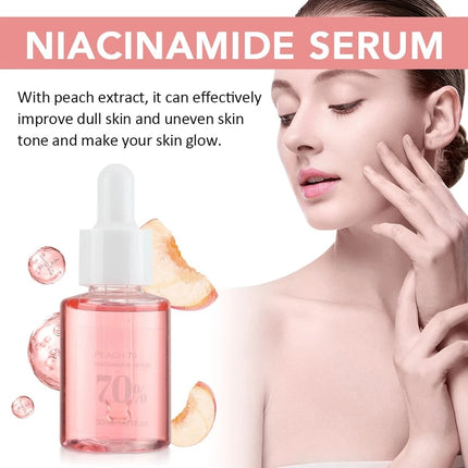 30ml Niacinamide Melanin Fading Melasma Black Spot Corrector Shrinking Pores Hyaluronic Acid Moisturizing Skincare