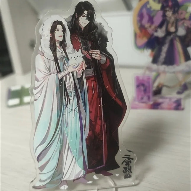 2025 Anime 10cm Tian Guan Ci Fu Hua Cheng Xie Lian Heaven Official’s Blessing game acrylic stand boys girls Birthday Gift