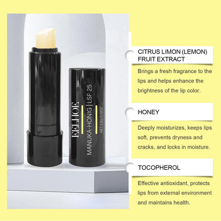 Honey Lemon Lip Balm Deep Moisturizing Prevent Lips From Drying Out and Cracking Repair Lip Barrier Daily Moisturizing Lip Balm