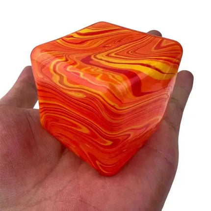 5cm Soft and Glutinous Sensory Stress-relief Toy Cube Filled with Gel Stretchable Ball Soft Ice Cube Ball Slow Rebound