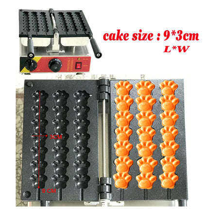 Mini Non-Stick Waffle Machine: Non-stick Coating for Painless Cleaning, Lightweight & Portable. Make Fluffy Waffles Anytime