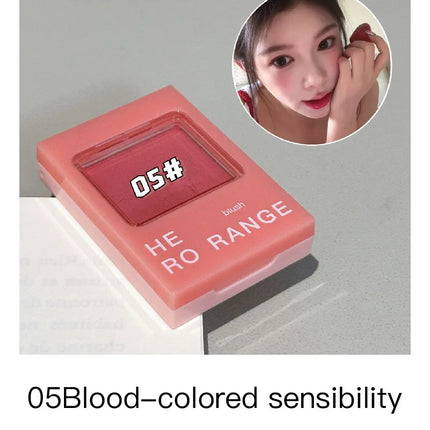 Sweet Orange Blusher Makeup Blush Mashed Potato Latte Nude Cheek Color Face Contour Brighten Lasting Rich Color Rouge Cosmetics