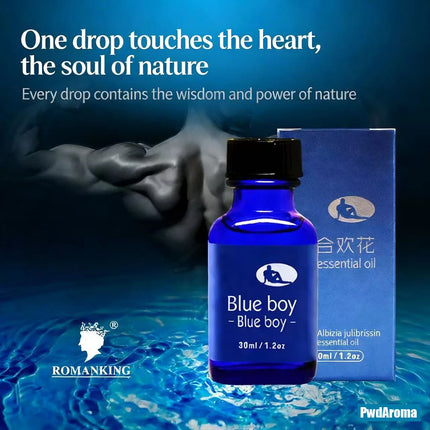 PWD 30ML ROMANKING  Emperor  power smell Blue Boy Silk tree rs  Essential Oil Body Massage Gay Body Lubrication
