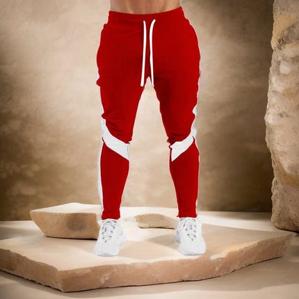 Mens Casual Pants Autumn Winter Fleece Sweatpants Men Joggers Elastic Waist Sport Casual Trousers Baggy Fitness Gym Clothing