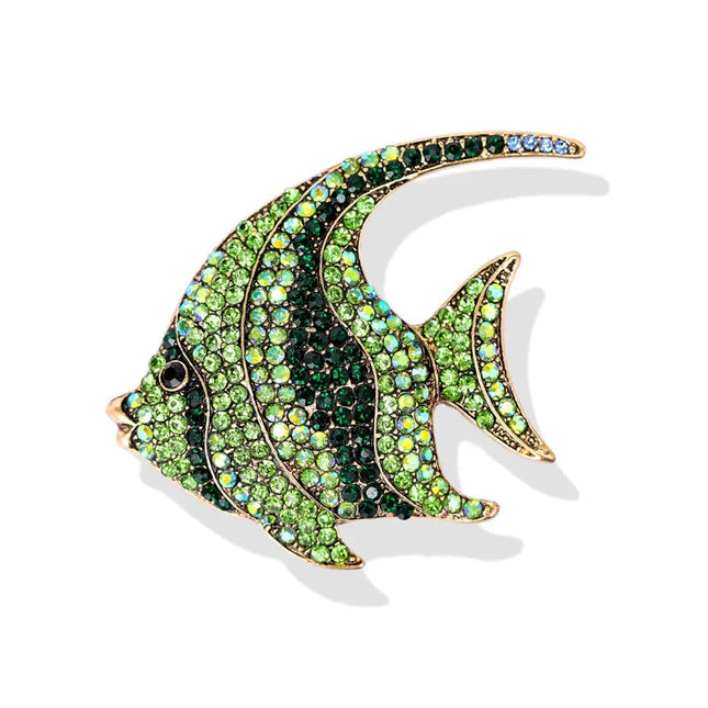 1Pc Retro Marine Organism Brooch for Men Women Vintage Animal Seafish Octopus Turtle Mermaid Pins Jewelry Accessories Gifts 2025