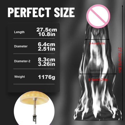 Sex Machine Sav Elastic Contraction Adapter for V-U-LOCK Attachments Dildo Saber Jigsaw Reciprocating Saw A Large Animal Dildo