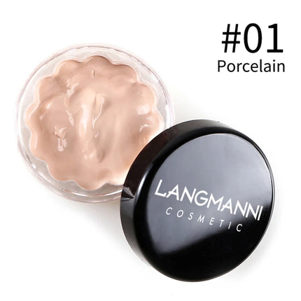 LANGMANNI MUTI-COLOR Concealer & Foundation | Full Coverage, Moisturizing, Brightens Skin Tone | Long-Lasting, Non-Cakey Finish