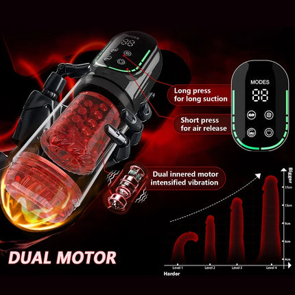 9 In 1 Multi-Functional Vacuum Pump Cook Exerciser Enlargers Penis pump Male Pocket Pussies Masturbator Equipment