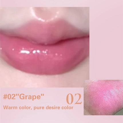 Herorange Nude Tinted Lip Balm Moisturizing Anti-Drying Autumn and Winter Lip Care Lightens Lip Lines Color-Changing Lip Balm