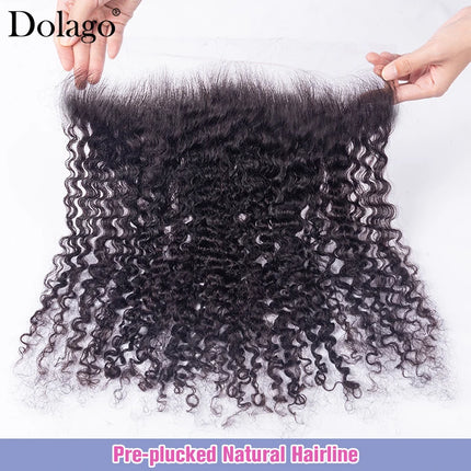 13x6 HD Lace Frontal Closure 3C 4A Burmese Curly Human Hair 2x6 4x4 5x5 6x6 Lace Closure Frontal Lace Only 13x4 Lace Frontal