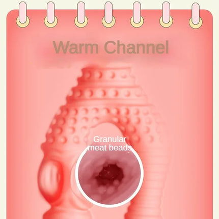 Male Portable Masturbator Cup Sex Toy for Men Penis Trainer Pocket Pussy Real Vagina Anal Airflow Suction Control Adult Products