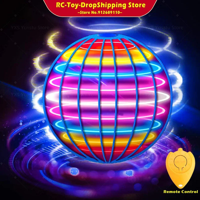 Flying Orb Ball 2023 Galaxy Cosmic Globe UFO boomerang suspension ball Galactic Fidget Spinner mini drone cool toy birthday gift