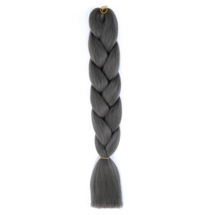 24 Inches DIY Jumbo Braiding Hair Synthetic Hair Extensions Afro Ombre Crochet Braid Hair Wholesale For Women