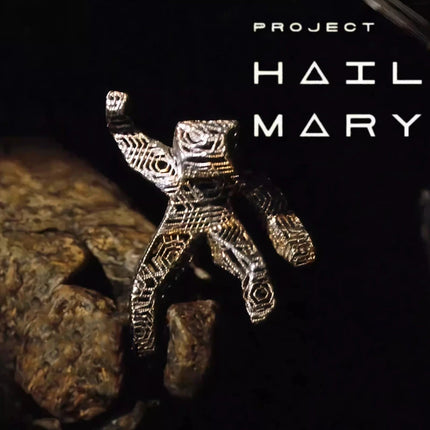 Movie Project Hail Mary Grace Rocky Cosplay Keychain Kawaii 3D Printing Keyring Key Chain Bag Accessory Ornament Prop
