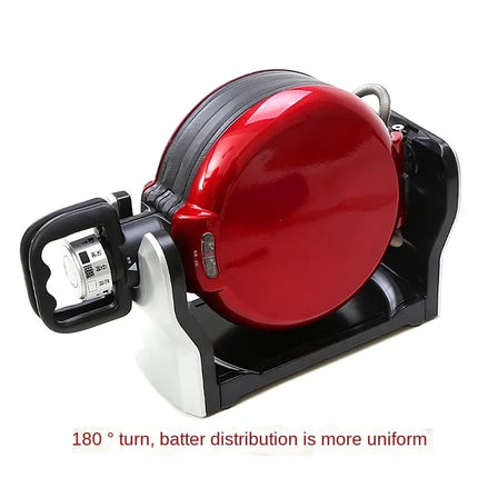 Double-sided Heating Turnover Rotary Ultra-thick Muffin Maker Cake Machine Waffle Maker Household Full-automatic Waffle Maker