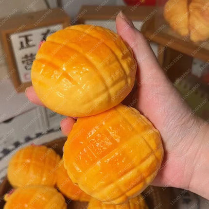 Pineapple Bun Stress Ball Mini Pineapple Bun Crunchy Shapeable Squeeze Ball ASMR Sensory Anti-Stress Fidget Toys for Adults Gift