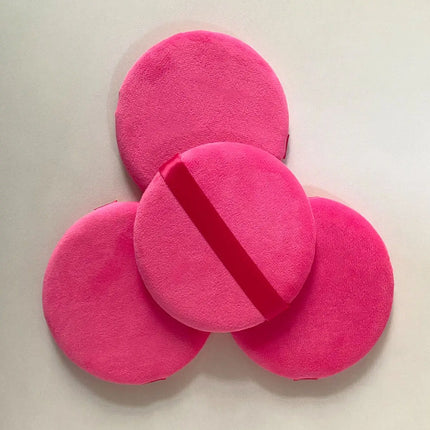 4pcs Add a large makeup sponge powder puff for soft face