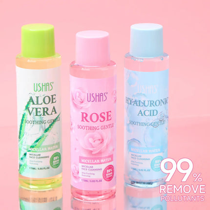 Gentle Makeup Remover Water Deep Cleansing Hydrating Moisturizing Non Irritating Refreshing Mild Facial Cleaner