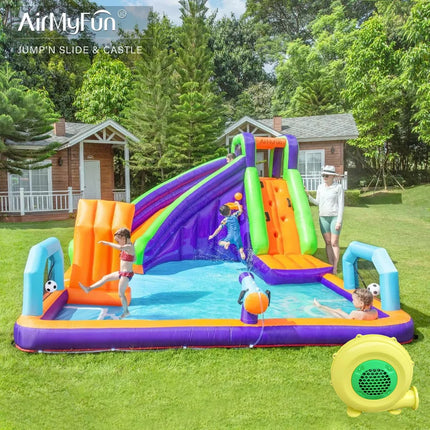 Moonwalk Moon Kid Bouncer Slide Commercial Inflatable Jump Bouncy Castle Bounce House Combo TOP Unisex