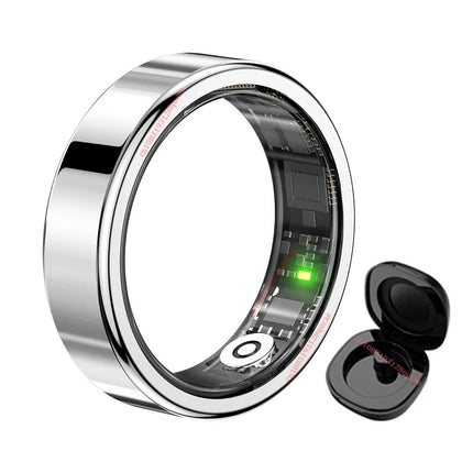 New Smart Ring Bluetooth 2026 Waterproof Lightweight Heart Rate& Blood Oxgyen & Sleep Monitoring Men Women Gifts 5ATM Waterproof