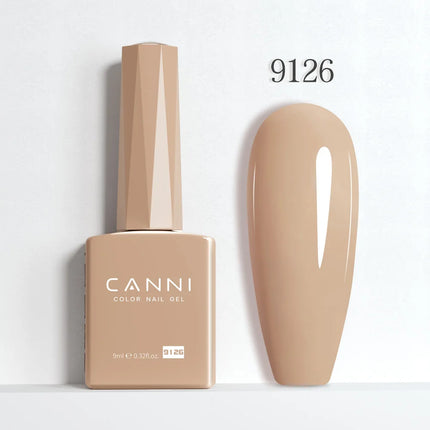 9ml CANNI Gel Nail Polish HEMA FREE TPO FREE Round Brush Gorgeous Color Soak Off UV LED Semi Permanent Gel Varnish Winter Nails