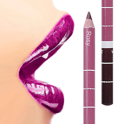 New 2025 Hot Sale New 12 Color 1Set Professional Metal Makeup Pencil Lipstick Suitable Women's Makeup Matching Lipstick Supplies