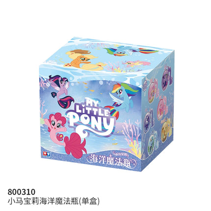 Hasbro My Little Pony Ocean Magic Bottle Series Trendy Blind Box Toys Twilight Sparkle Rainbow Dash Applejack Collect Ornaments