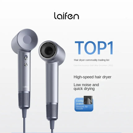 High speed hair dryer, household fast drying, low noise negative ion hair care, Lefen LF03 hair dryer