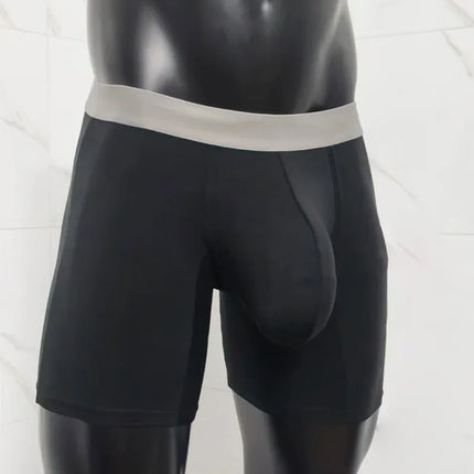 Men's Modal ABCD Boxer Briefs With Big Pouch Breathable Anti-Chafe Sport Trunks Men's Sexy Bugle Enhancing U Conxex Underpant